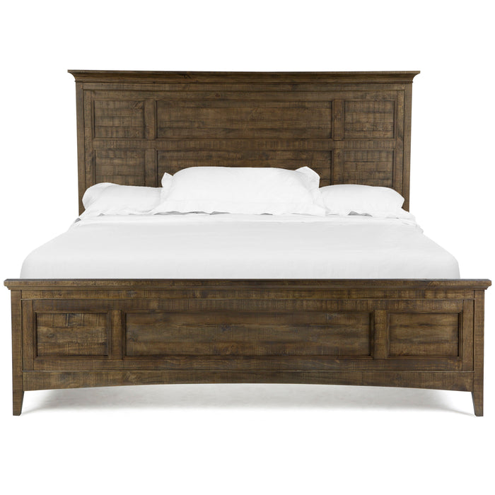Bay Creek Complete King Panel Bed With Storage Rails