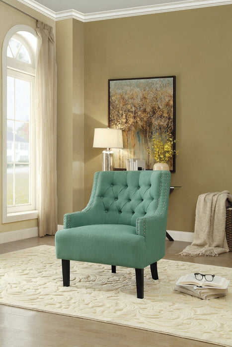 Charisma Living Room Accent Chair - Teal