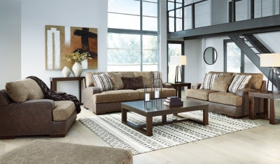 Alesbury Sofa, Loveseat, Oversized Chair and Ottoman