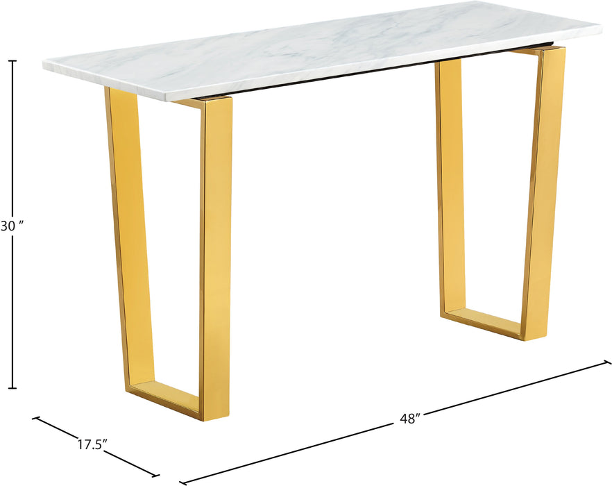 Cameron Gold Console Table - Sterling House Interiors