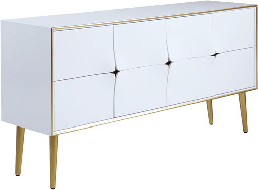 Pop White / Gold Sideboard/Buffet - Sterling House Interiors