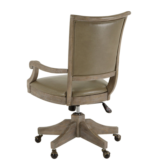 Lancaster Fully Upholstered Swivel Chair
