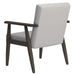 Wilder Accent Chair in Grey-Beige and Weathered Brown - Furniture Depot