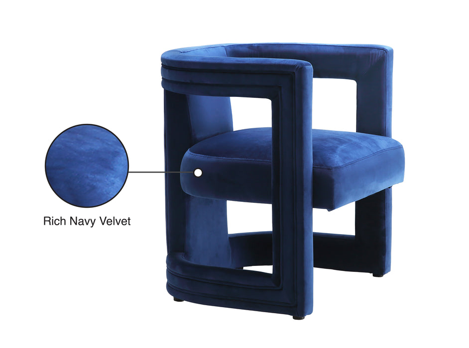 Blair Velvet Accent Chair - Sterling House Interiors