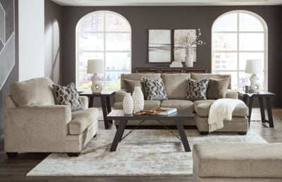 Stonemeade Sofa Chaise, Oversized Chair, and Ottoman