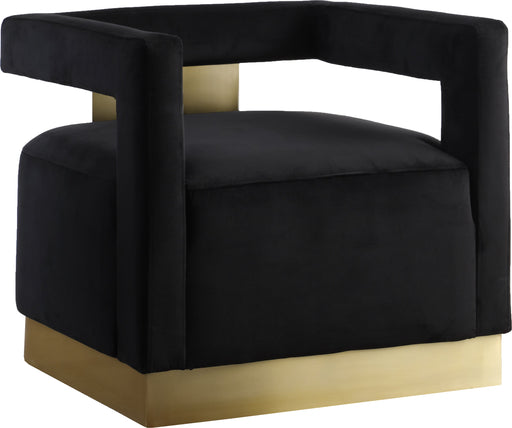 Armani Velvet Accent Chair - Sterling House Interiors