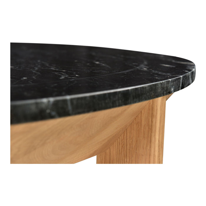 Angle Marble Dining Table Black