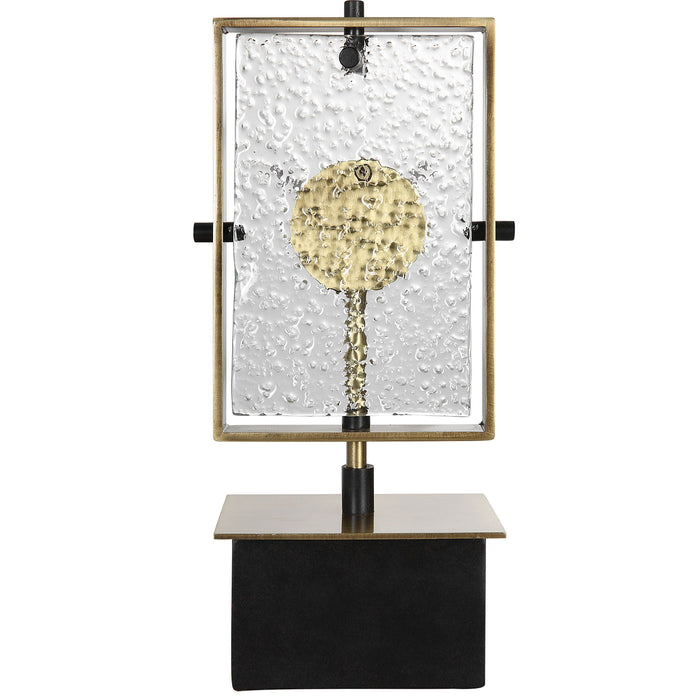 Arta Modern Table Clock Gold