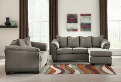 Darcy Sofa Chaise with Loveseat