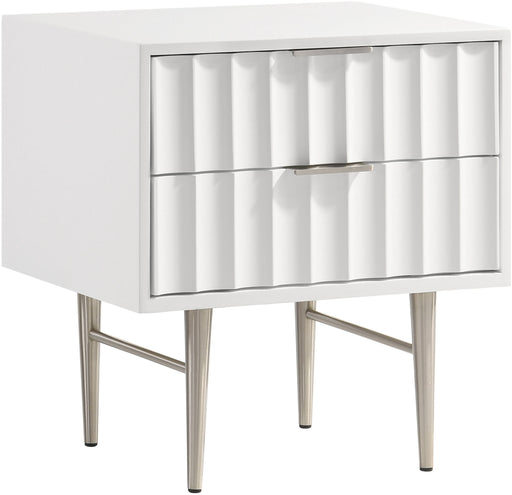 Modernist Gloss Night Stand - Sterling House Interiors