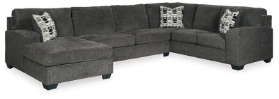 Ballinasloe 3-Piece Sectional, Recliner and Ottoman