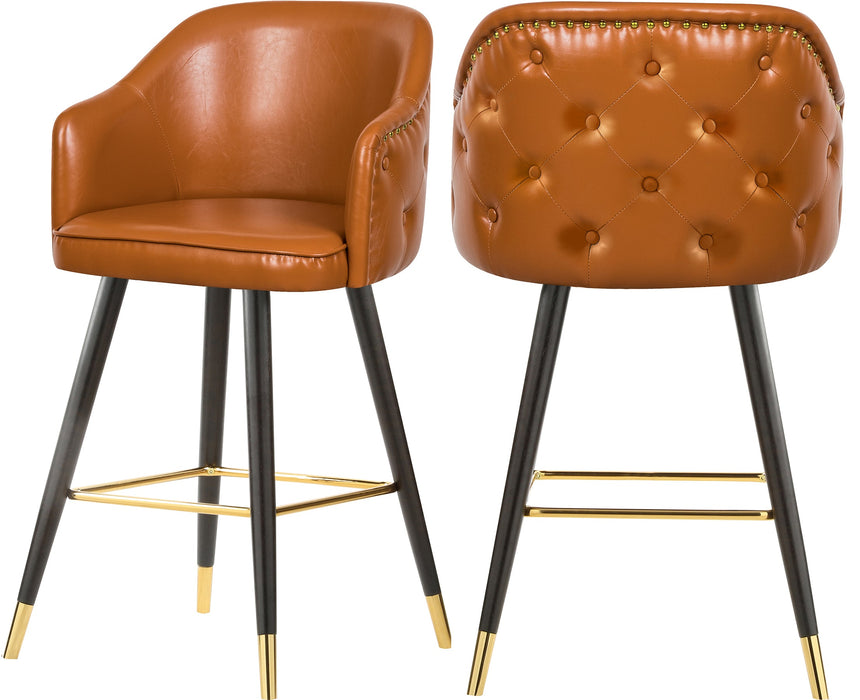 Barbosa Faux Leather Counter/Bar Stool - Sterling House Interiors