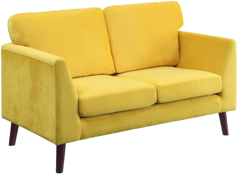 Tolley Love Seat - Yellow
