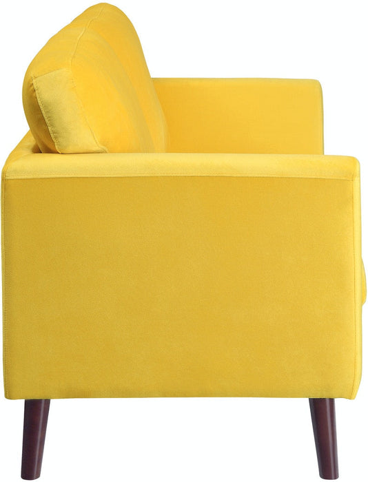 Tolley Love Seat - Yellow