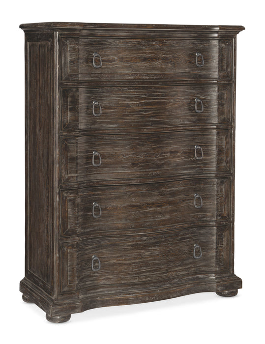 Traditions 6-Drawer Chest Dark Brown