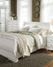 Anarasia Queen Sleigh Bed with Chest of Drawers and Nightstand