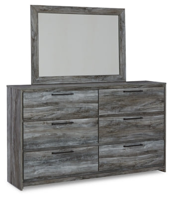 Baystorm Twin Panel Bed, Dresser, Mirror and Nightstand