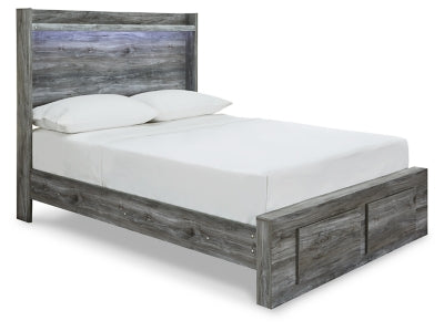 Baystorm Full Panel Bed with 2 Storage Drawers