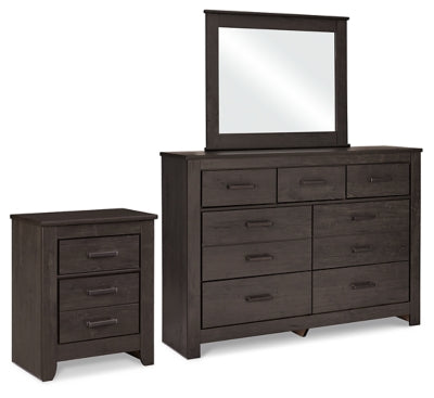 Brinxton Dresser, Mirror and Nightstand
