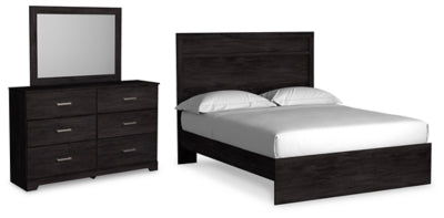 Belachime Queen Panel Bed, Dresser and Mirror