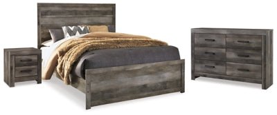 Wynnlow Queen Panel Bed, Dresser and Nightstand