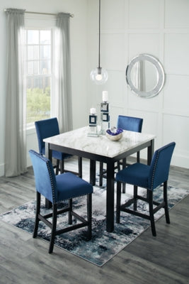Cranderlyn Counter Height Dining Table and Bar Stools (Set of 5)