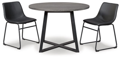 Centiar Dining Table and 2 Chairs