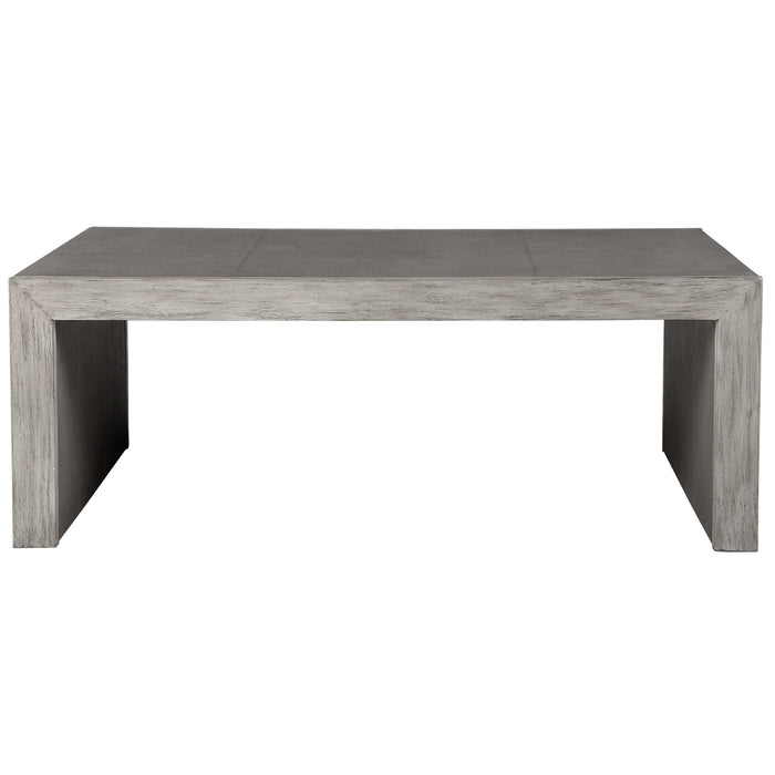 Aerina Modern Coffee Table Gray