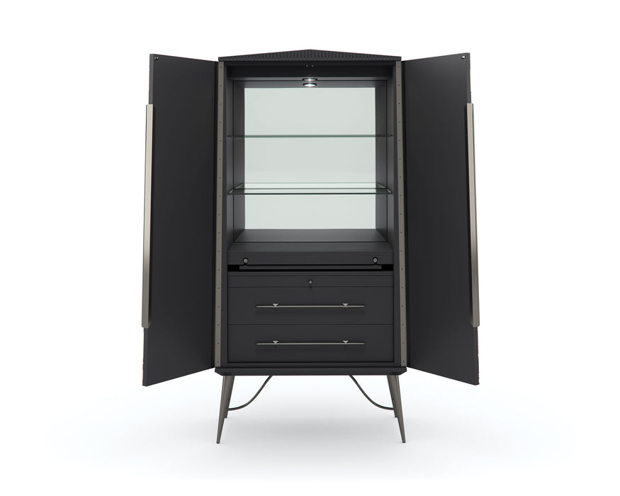 SERVED WITH A TWIST - BAR CABINET - Sterling House Interiors