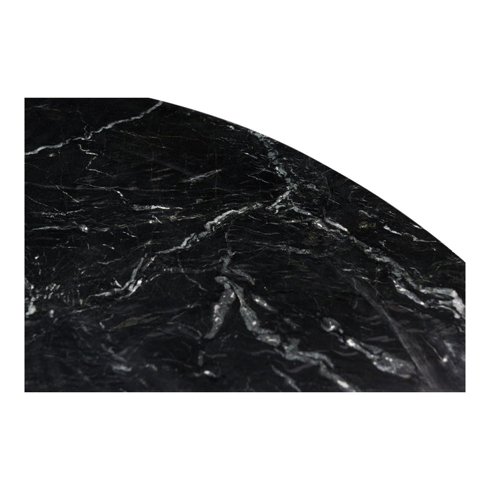 Angle Marble Dining Table Black