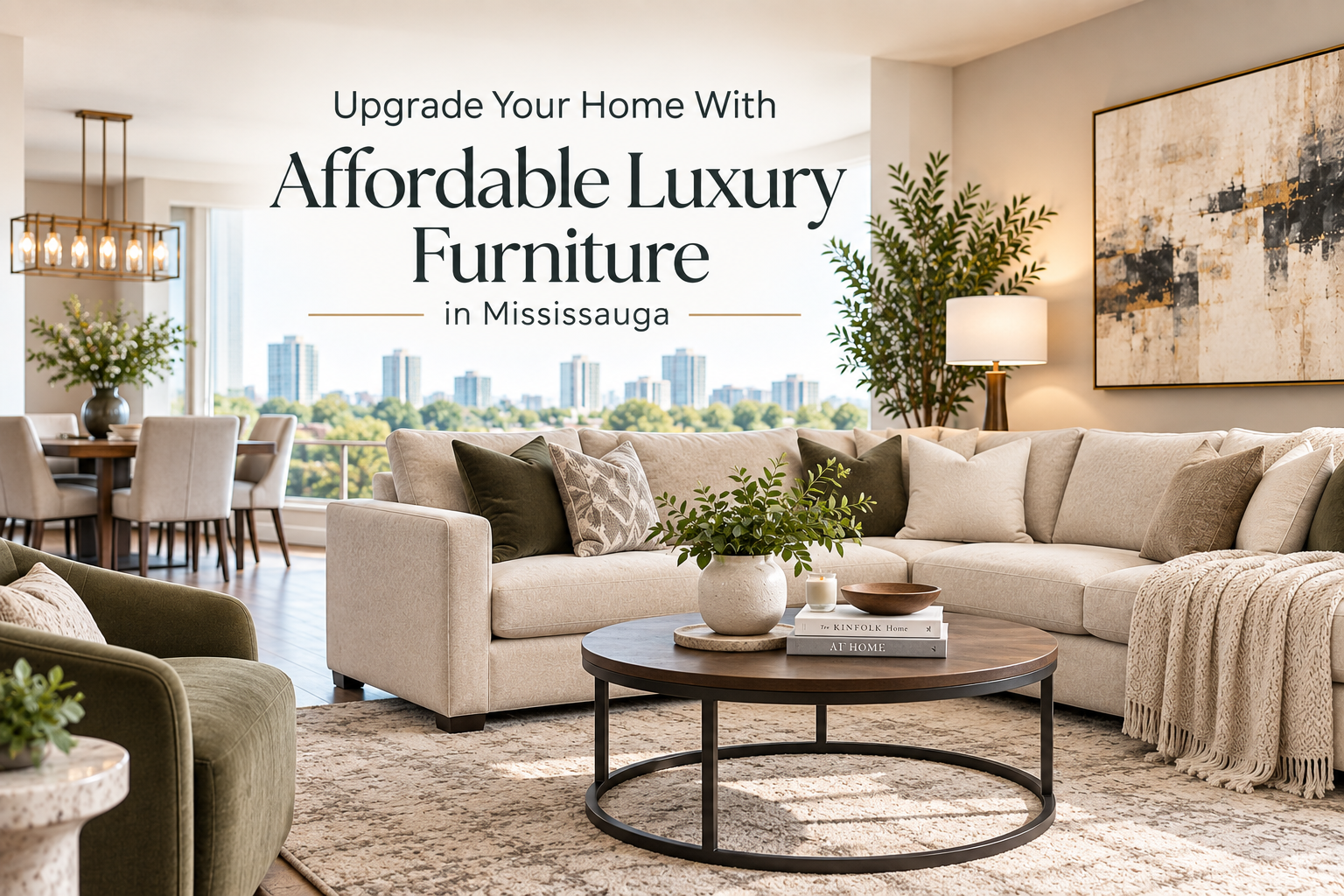 Upgrade Your Home With Affordable Luxury Furniture in Mississauga
