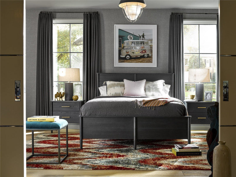 Curated Langley Queen Bed Black