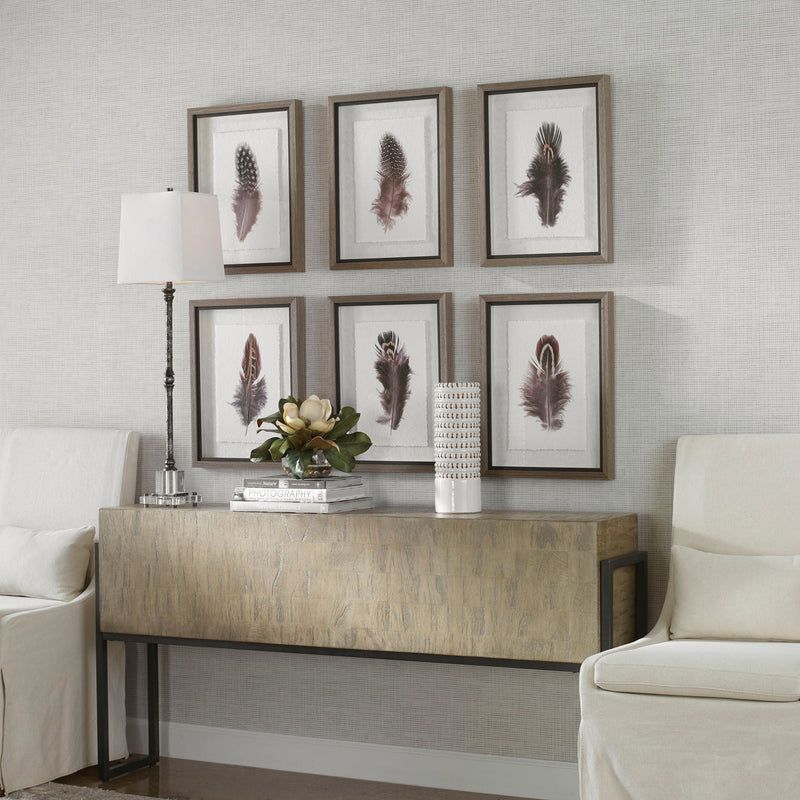 Birds Of A Feather - Framed Prints (Set of 6)