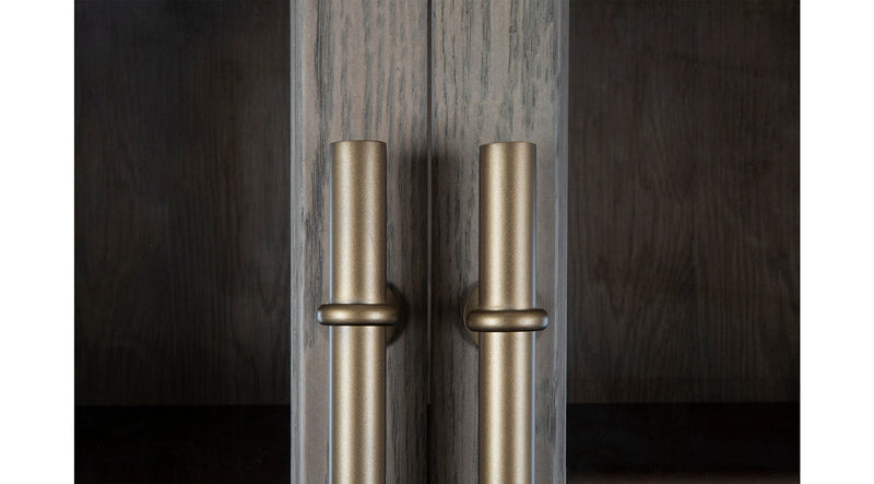Chloe Washed Grey Cabinet