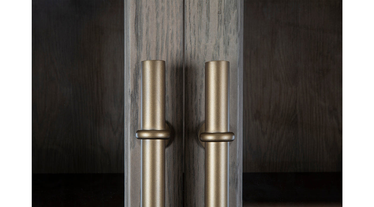 Chloe Washed Grey Cabinet