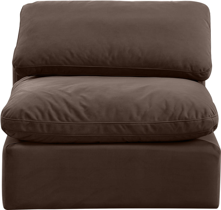 Indulge - Velvet Armless Chair