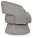 Nashkins - Swivel Accent Chair - Pebble