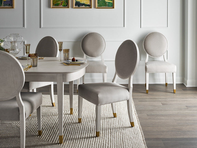 Miranda Kerr Love Joy Bliss Oval Side Chair White