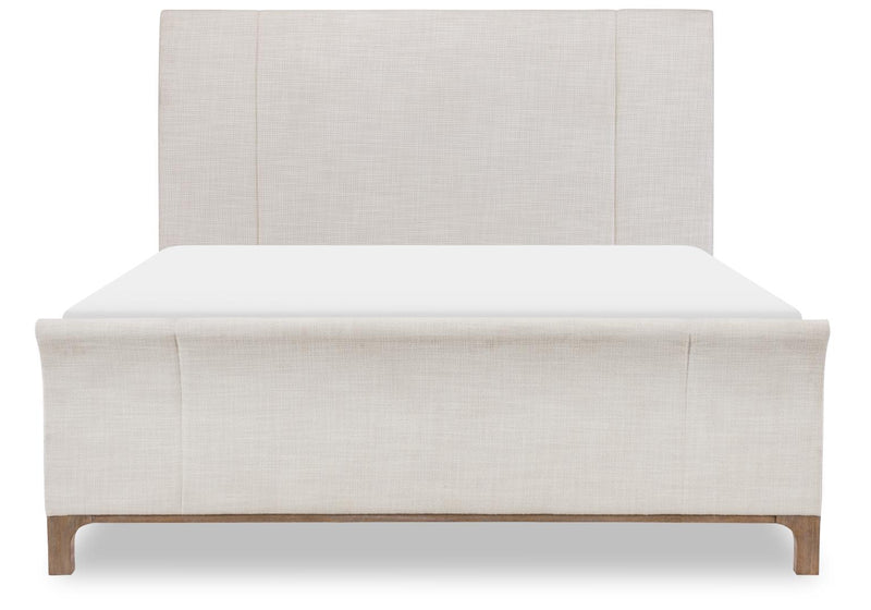 Harmony - Complete Upholstered Sleigh Bed - Ovation Tweed