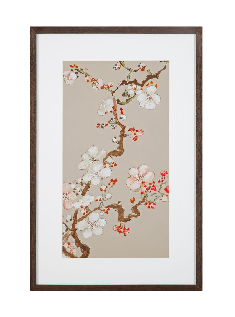 Pear Tree I Framed Print - Cream