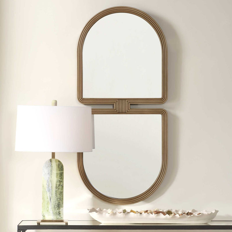 Jacques - Art Deco Mirror - Gold