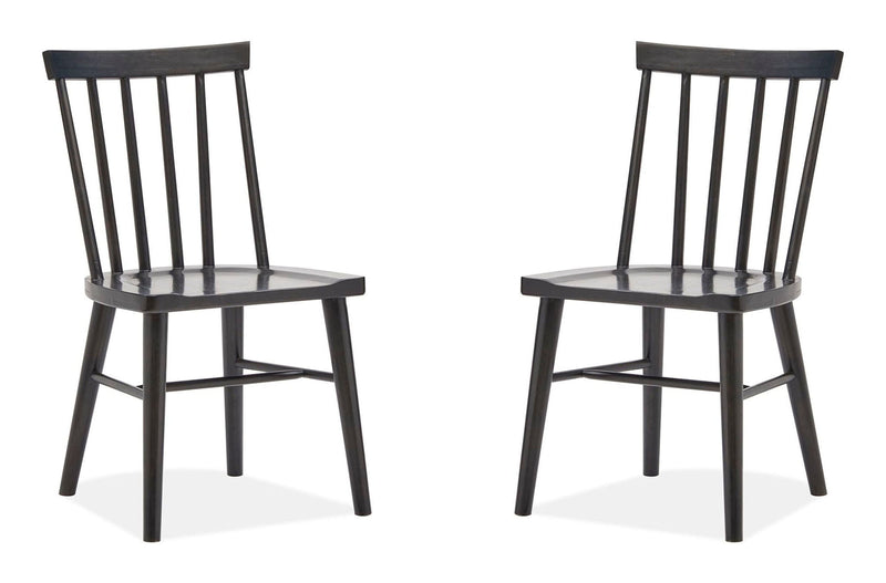 Lindon - Dark Dining Side Chair (Set of 2) - Dark Brown