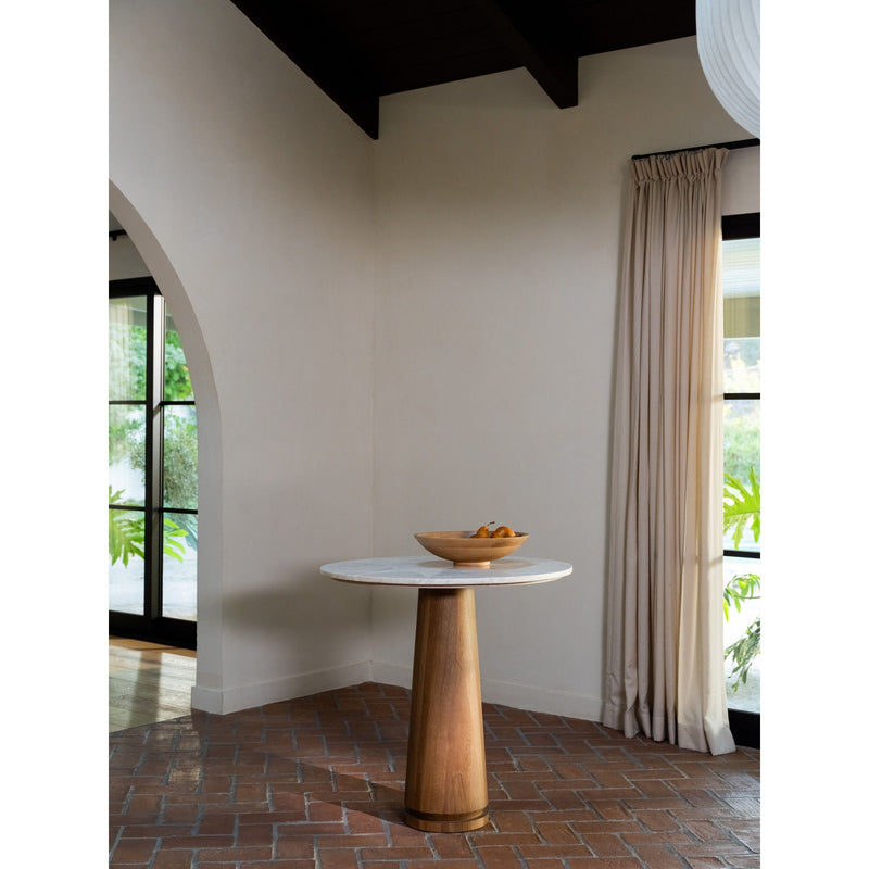 Sage - Cafe Table - Cosmos / Beige Marble