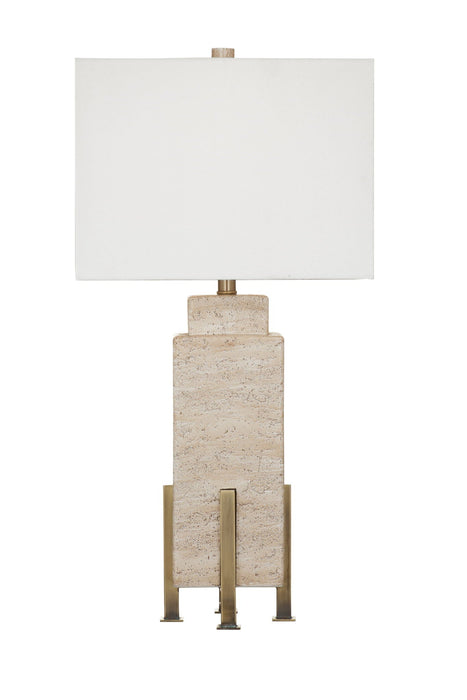Iris - Table Lamp - Beige