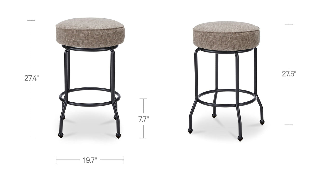 Kelsey - Counter Height (24"-27") - Light Brown