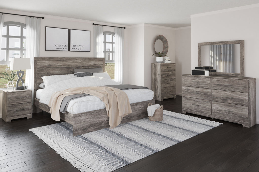 Ralinksi Gray Panel Bed