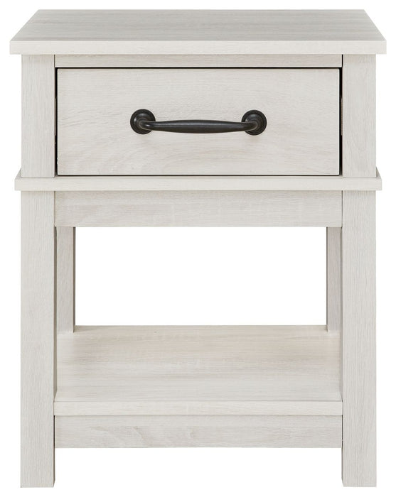 Dorrinson - One Drawer Night Stand - White