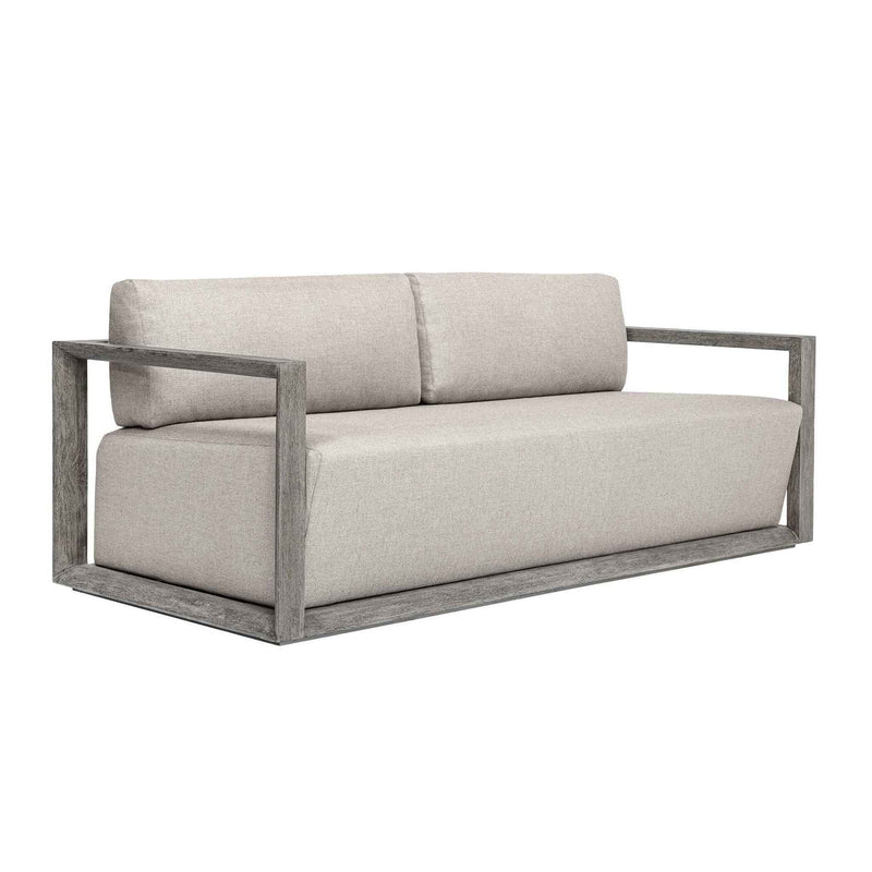 Remsen - Outdoor Sofa - Weathered Gray / Dove