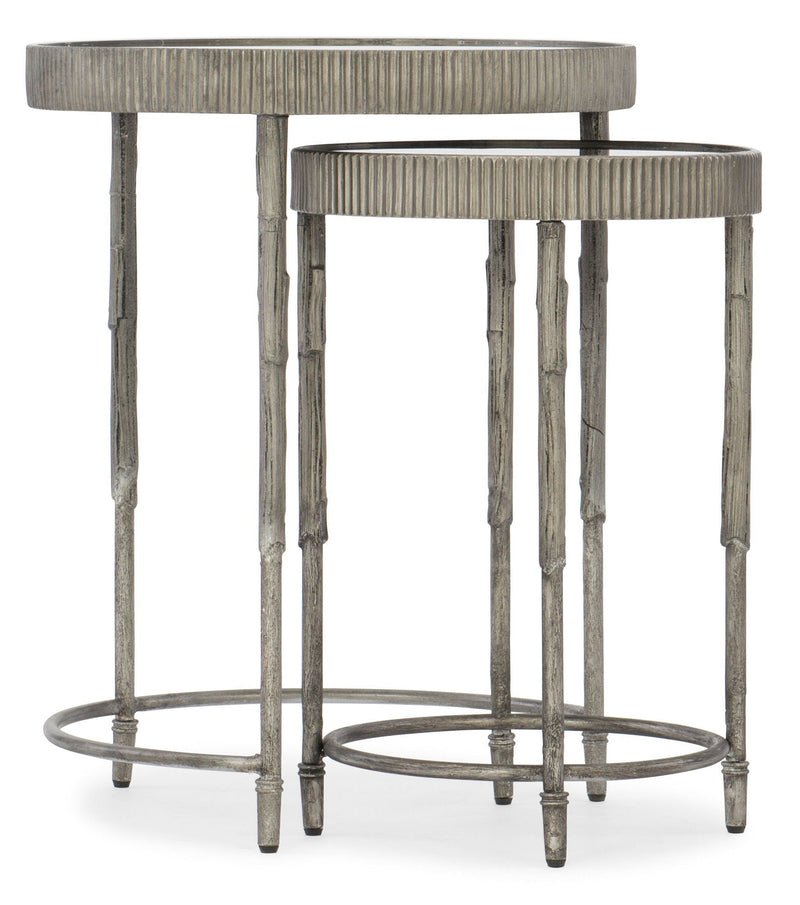 Home Accent - Accent Nesting Tables - Silver