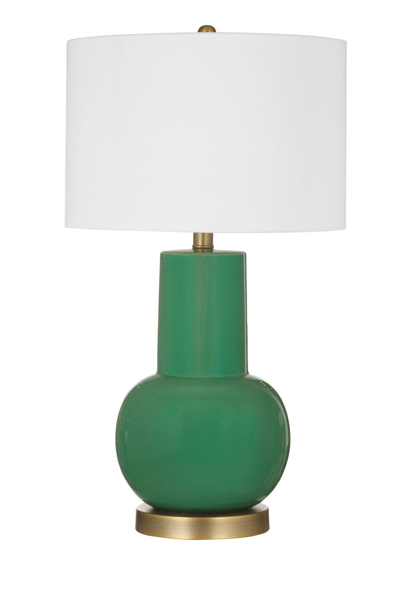 Ravelle - Table Lamp - Green